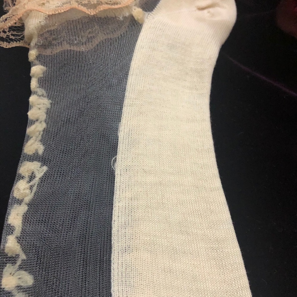Fancy Socks With Lace - Picture 4 of 4
